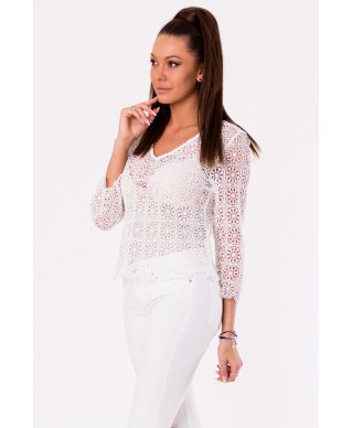 BLOUSE -WHITE 48024-1