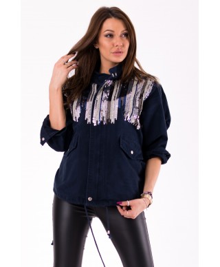 JACKET - NAVY BLUE 46005-1