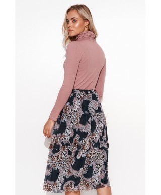 Skirt model 169782 Makadamia